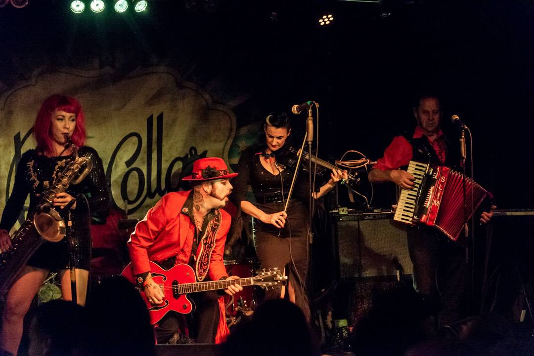 The Urban Voodoo Machine with "$nake Oi£ Engine" to the Benelux in June